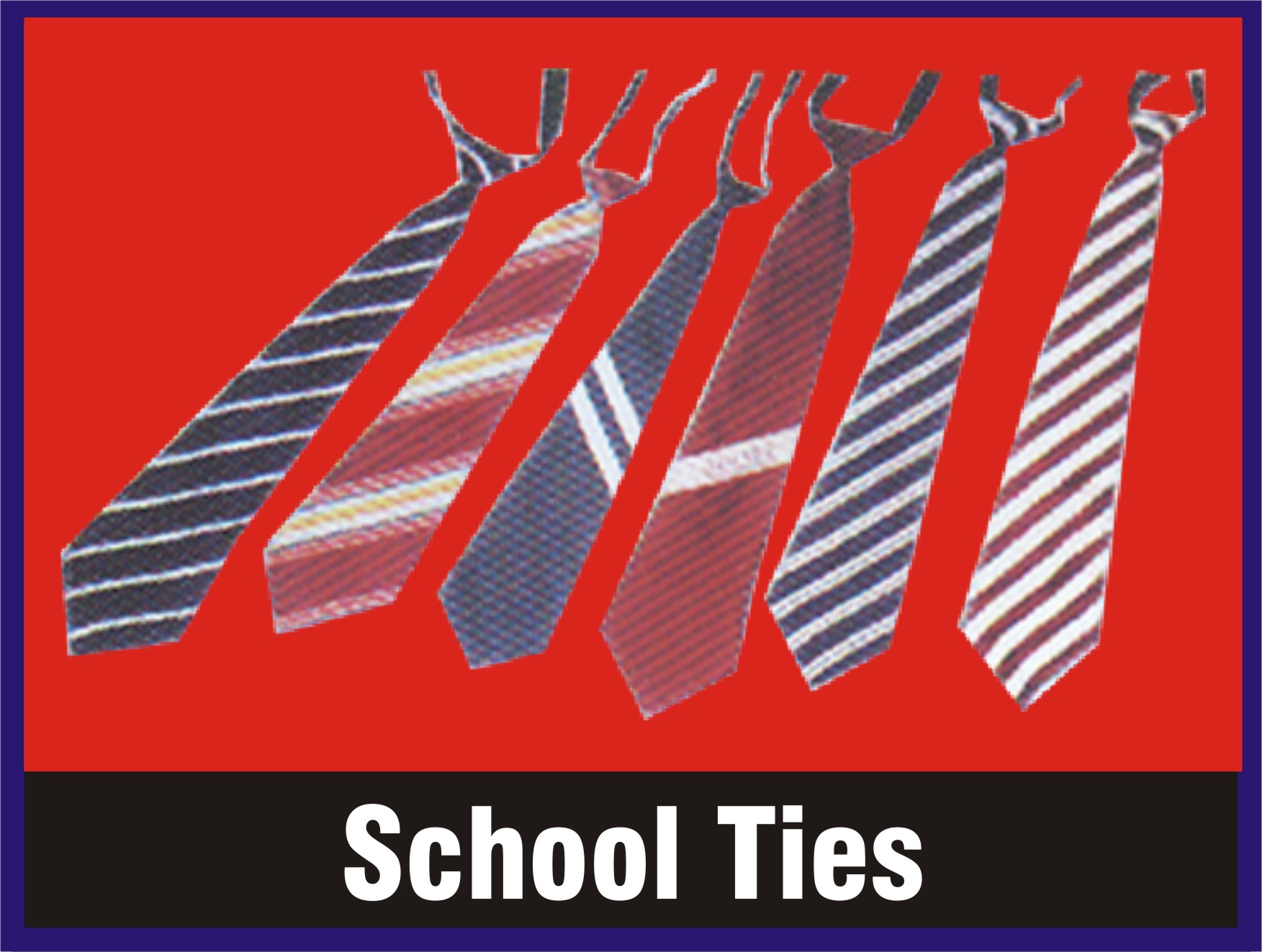 SCHOOL TIES, BELTS, BADGES Design 150 | SCHOOL TIES, BELTS, BADGES
